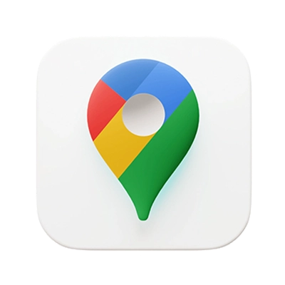 Icono en 3d de Google Maps y Google My Business